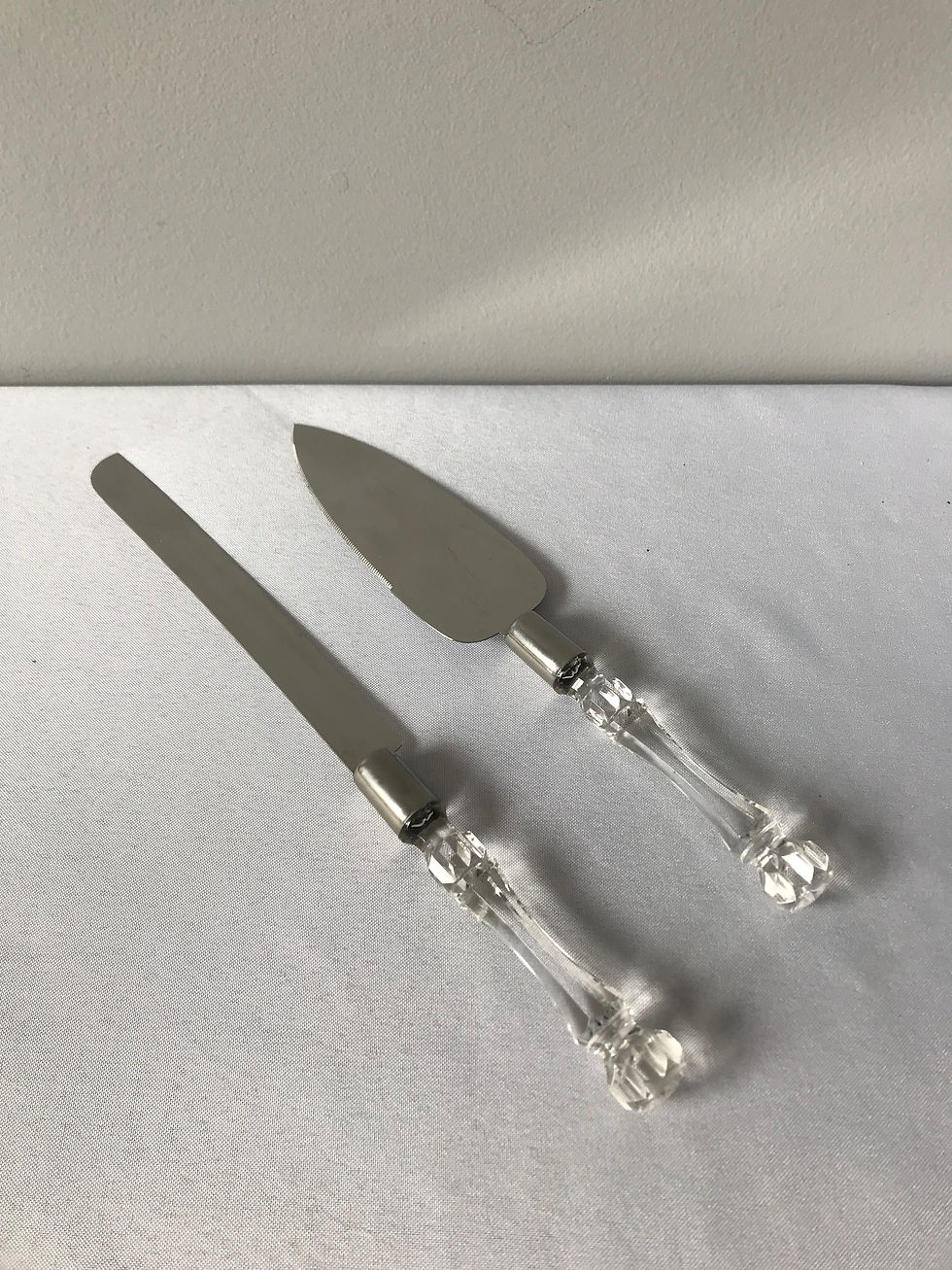 Thumbnail: Cake Serving Set - Crystal