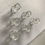 Thumbnail: Small Glass Candle Holders (set of 6)