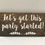 Thumbnail: “Let's get this party started" Ring Bearer Sign