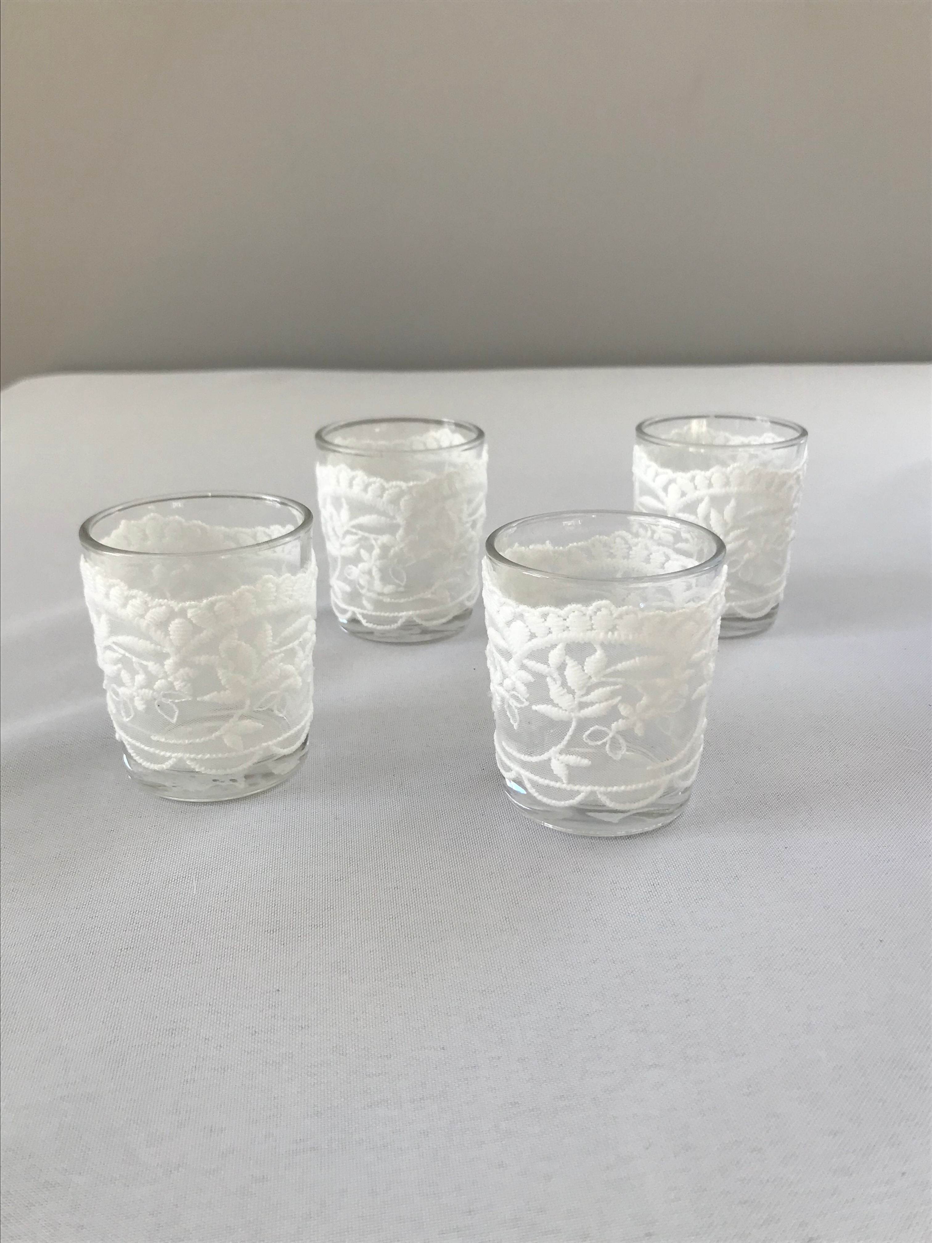 Lace Votive Holder Sets