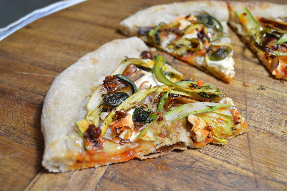 Artichoke Medley Pizza