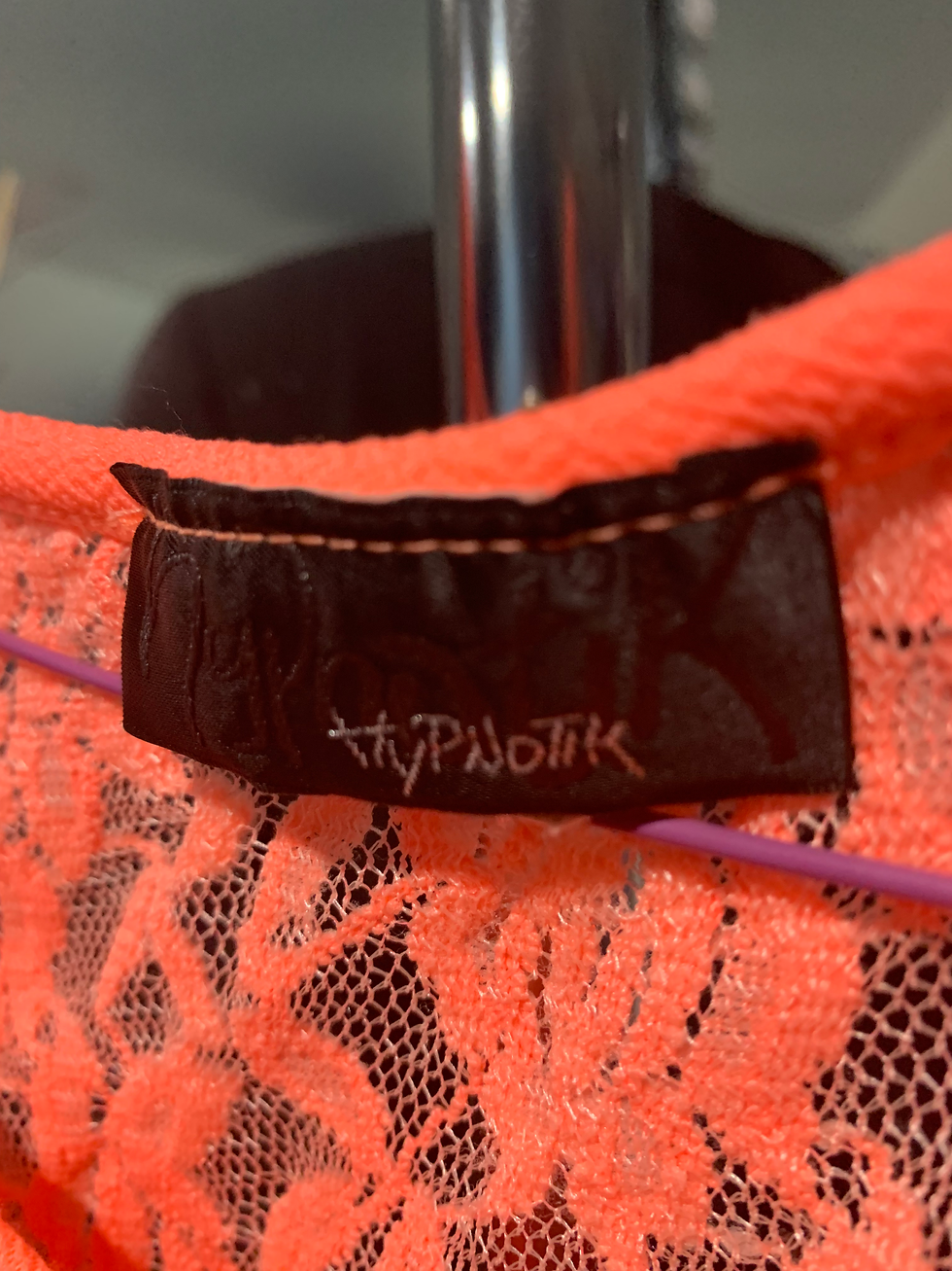 Thumbnail: Hynotik orange dress