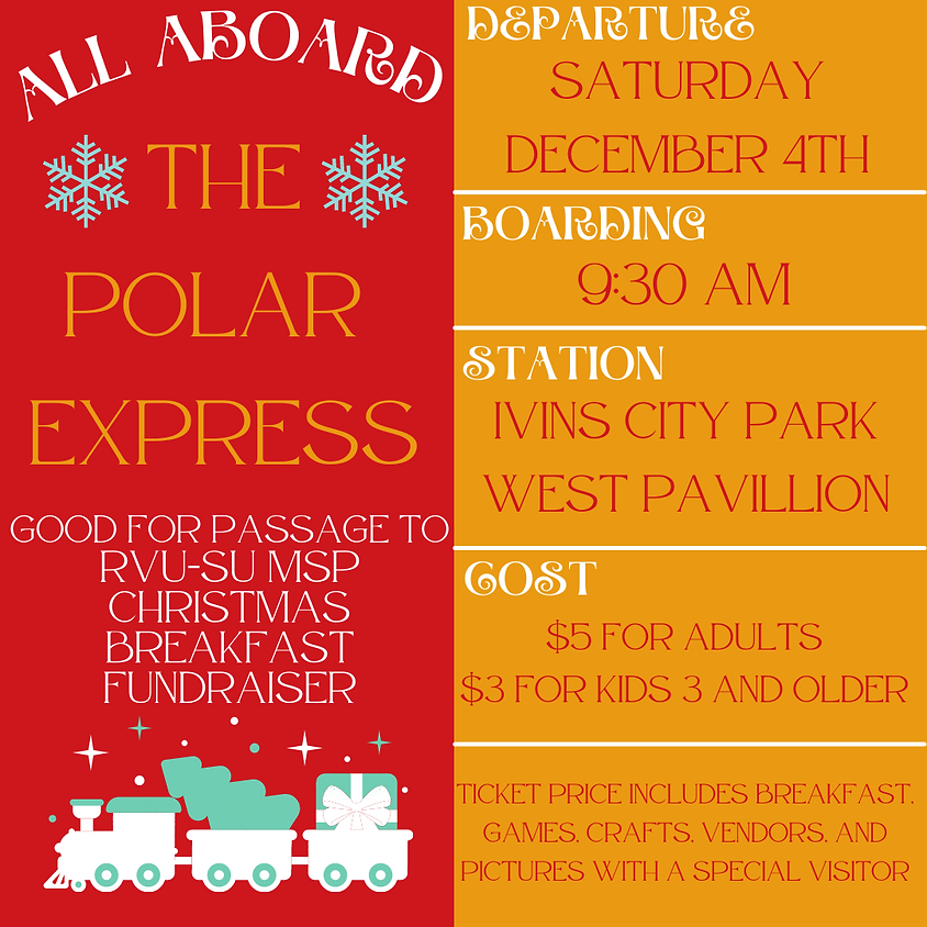 MSP Polar Express Breakfast Fundraiser