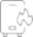 HVAC icon of a machine