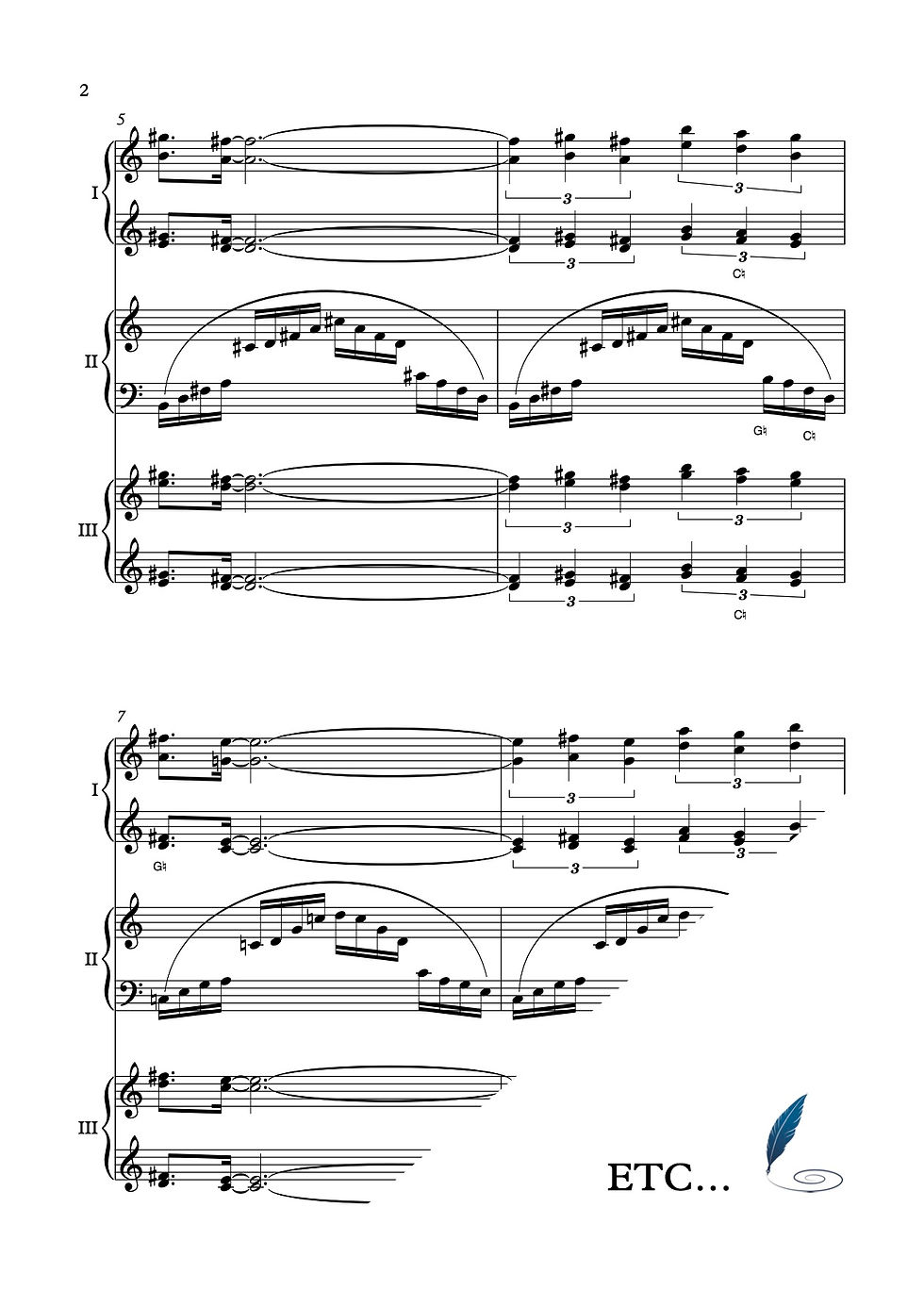 Cordes sensibles (2)