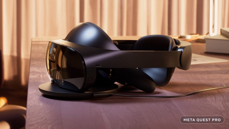 Meta Quest Pro Headset for VR and metaverse
