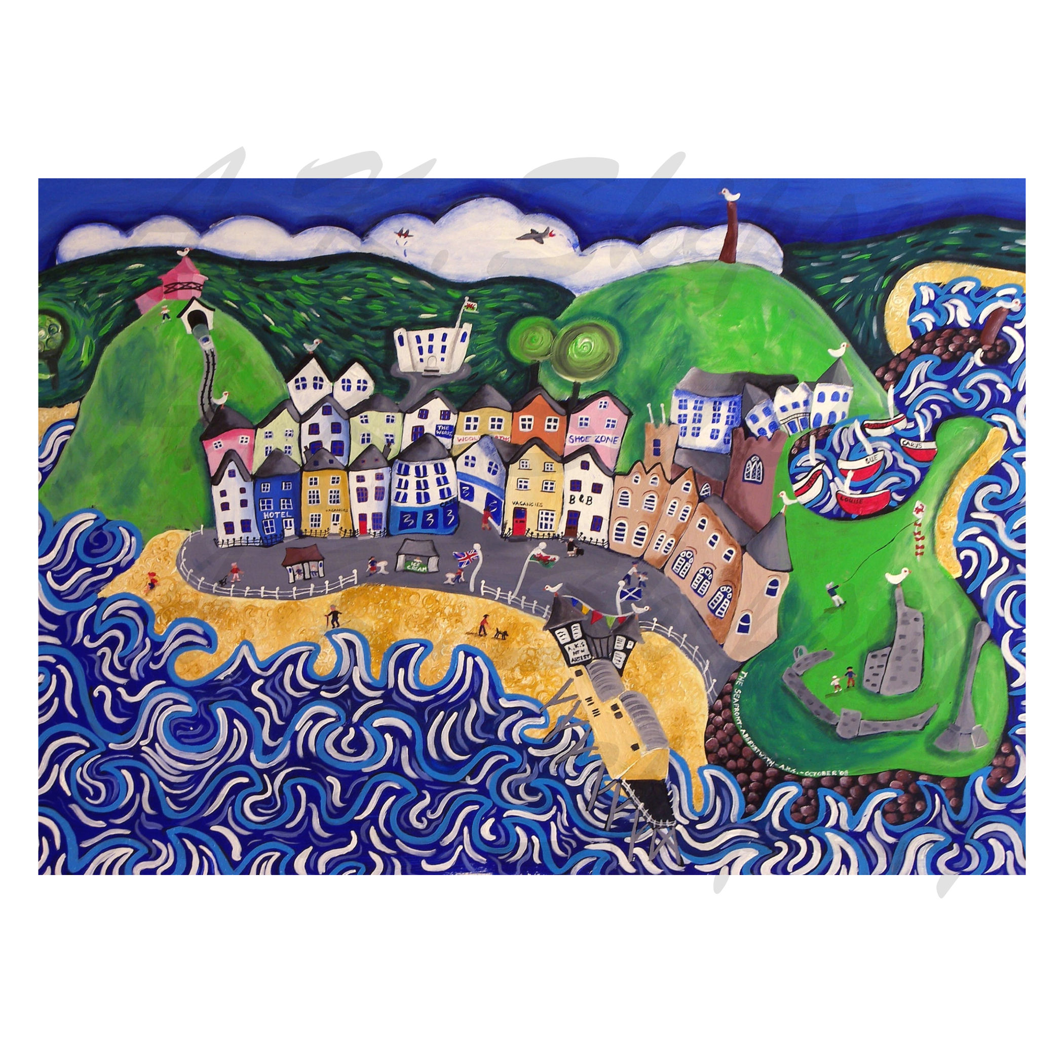 'The Seafront - Aberystwyth'