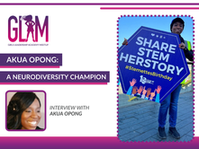blog post intro with Akua Opong's headshot and title of the blog
