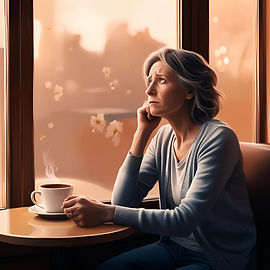 pensées négatives de femmes de 40 ans
