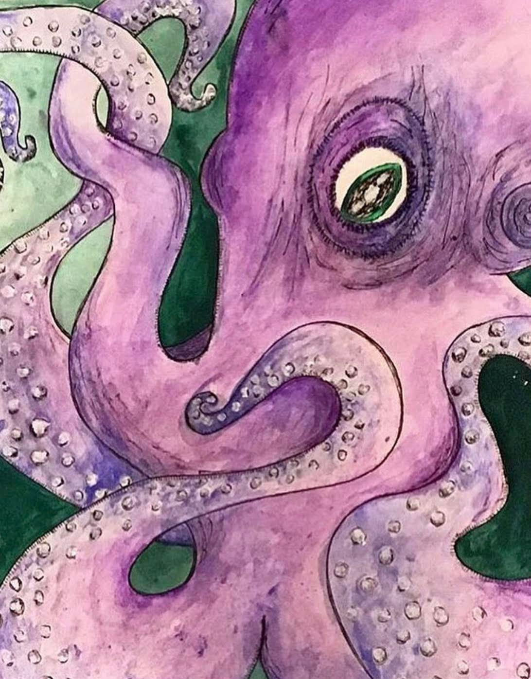 Purple Octobus