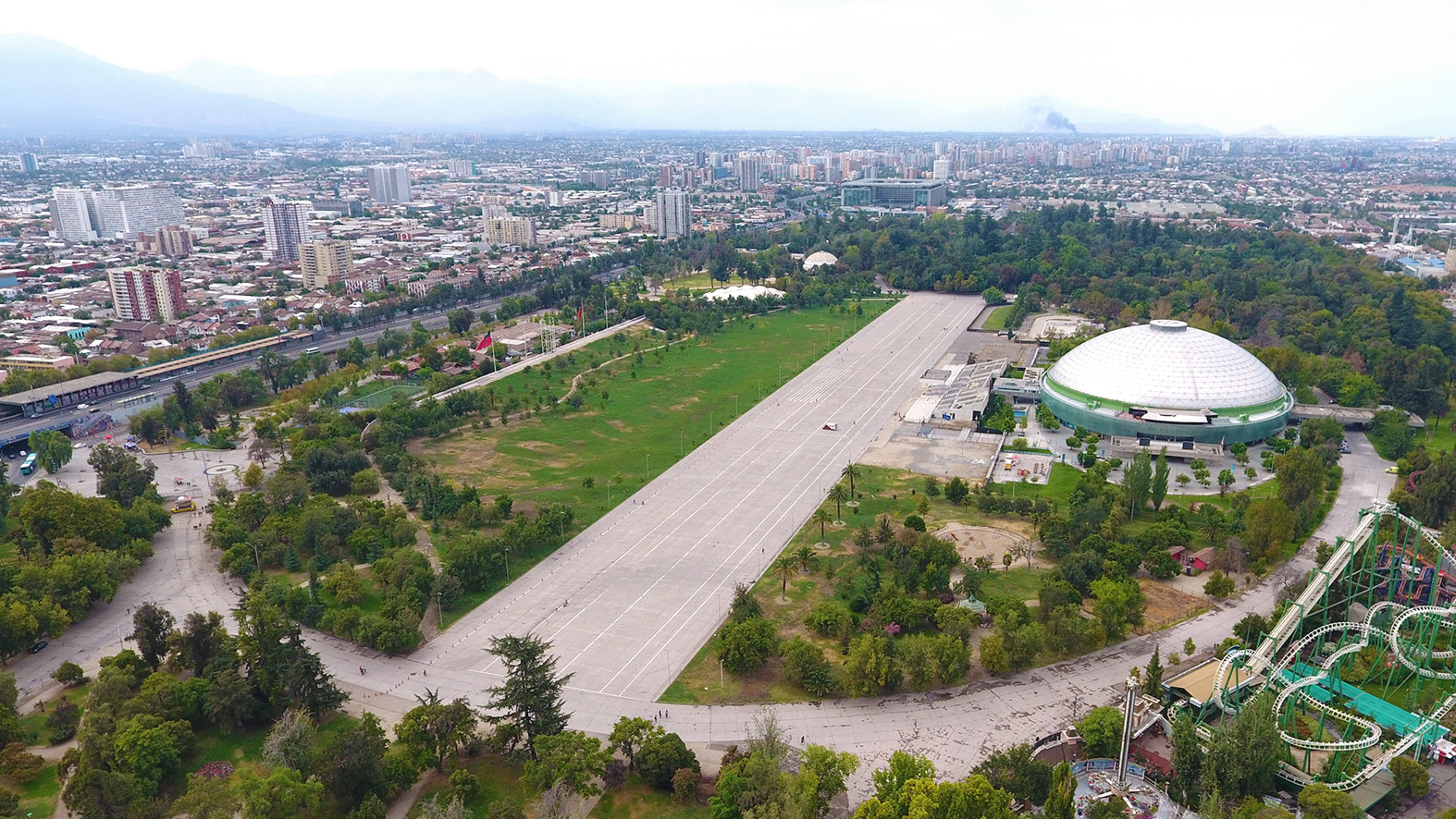 Resultado de imagen para parque ohiggins elipse