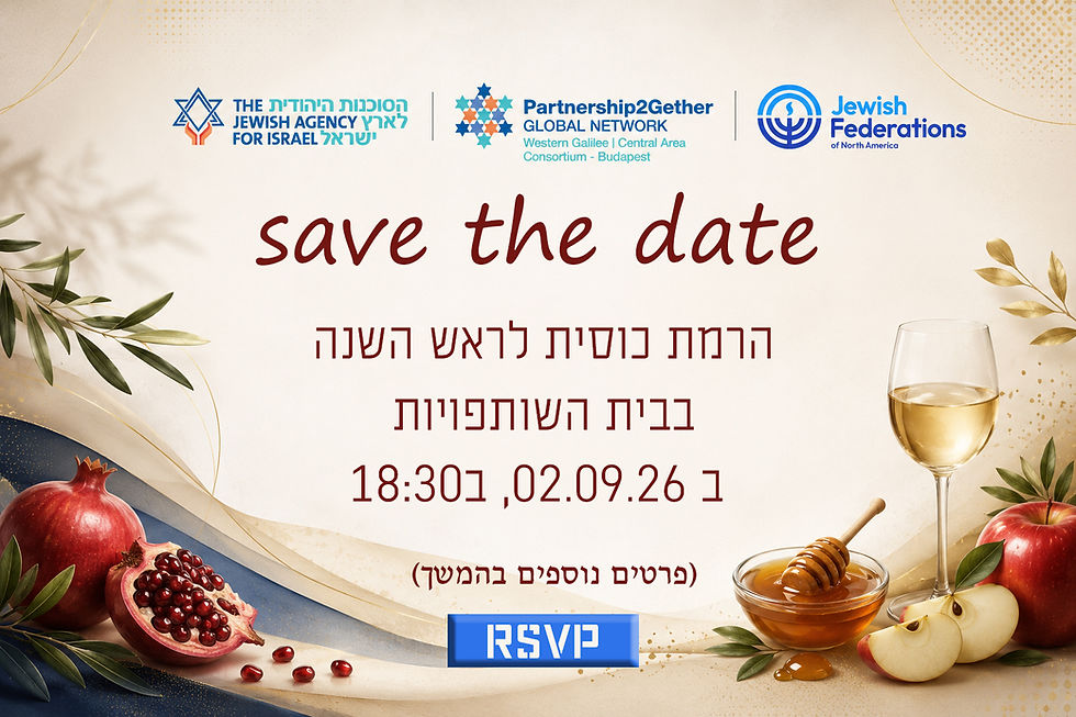 הרמת כוסית לראש השנה - A toast for Rosh Hashanah