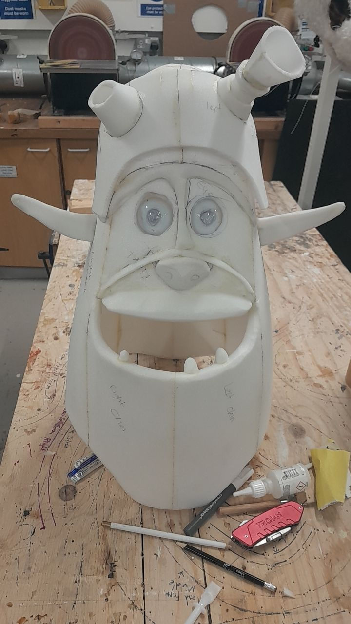 3 - Foam Head Assembled