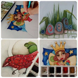 Detalles ilustraciones Cuatro Reinos