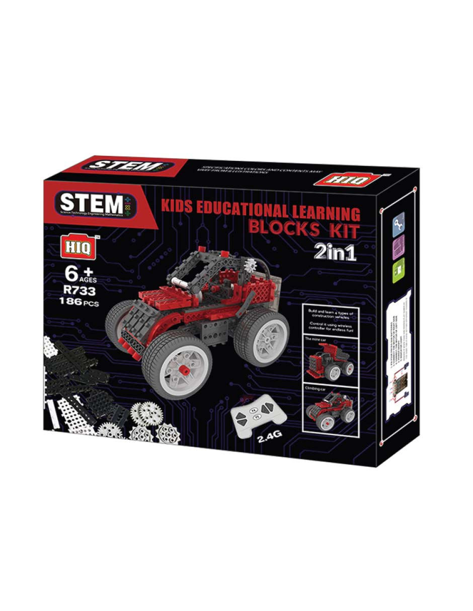 Miniatura: Robot Bloques para Armar 2 en 1 Carros