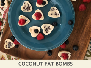 Not-So-Sweet Coconut Fat Bombs