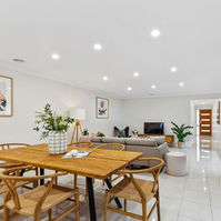 LED downlight installation in living room by a licensed electrician