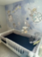 Miniatura: Cama de piso Montessori - Barandas laterales removibles