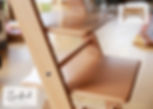 Thumbnail: High Chair with Wooden Tray