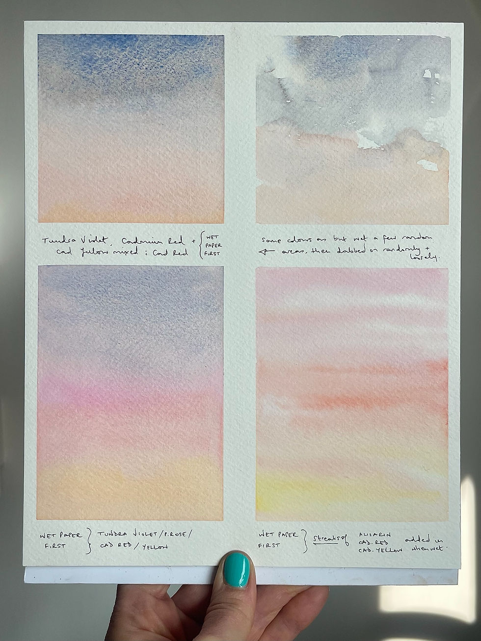 Thumbnail: ABSTRACT LANDSCAPES:  Deposit for 6 Session Course