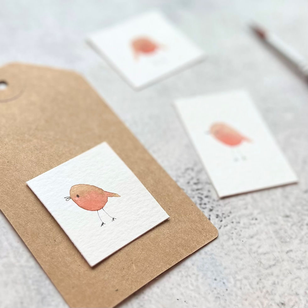 Thumbnail: Paint your own Christmas cards 13/11/26