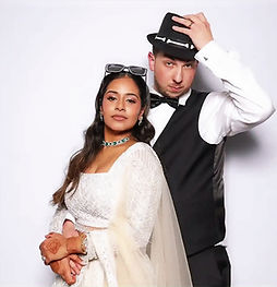 Wedding photo of n2n photo booth melbour