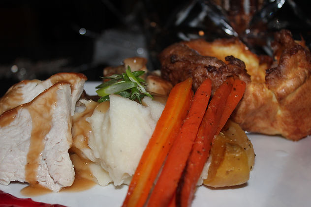 Turkey dinner at Rustler’s Table