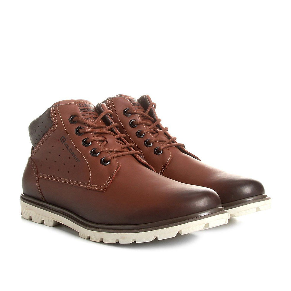 Miniatura: Bota Kildare Couro Masculina