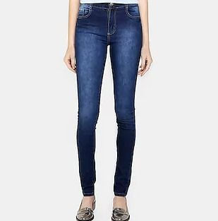 Miniatura: Calça Jeans Sawary Skinny Lavagem Escura