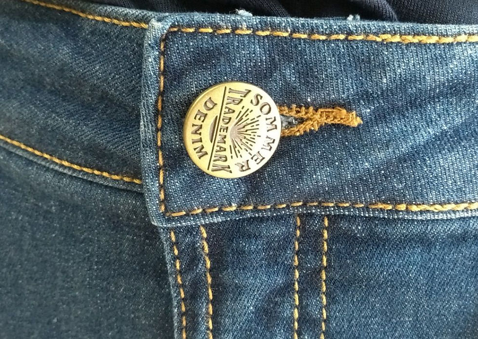 Miniatura: Calça Sommer Jeans Daiane Rasgo Feminina