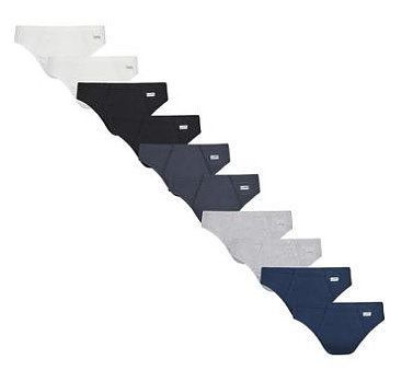 Kit Cuecas Lupo c/ 10 unidades Slip Total Comfort Cores Sortidas