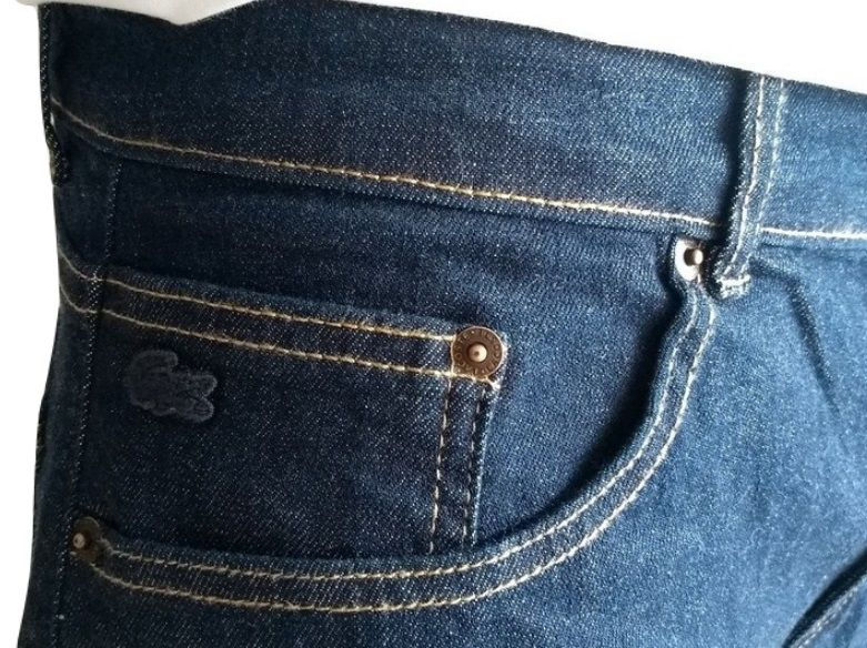 Miniatura: Bermuda Jeans Lacoste Masculina