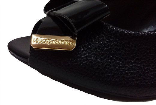 Miniatura: Peep Toe Loucos & Santos Couro