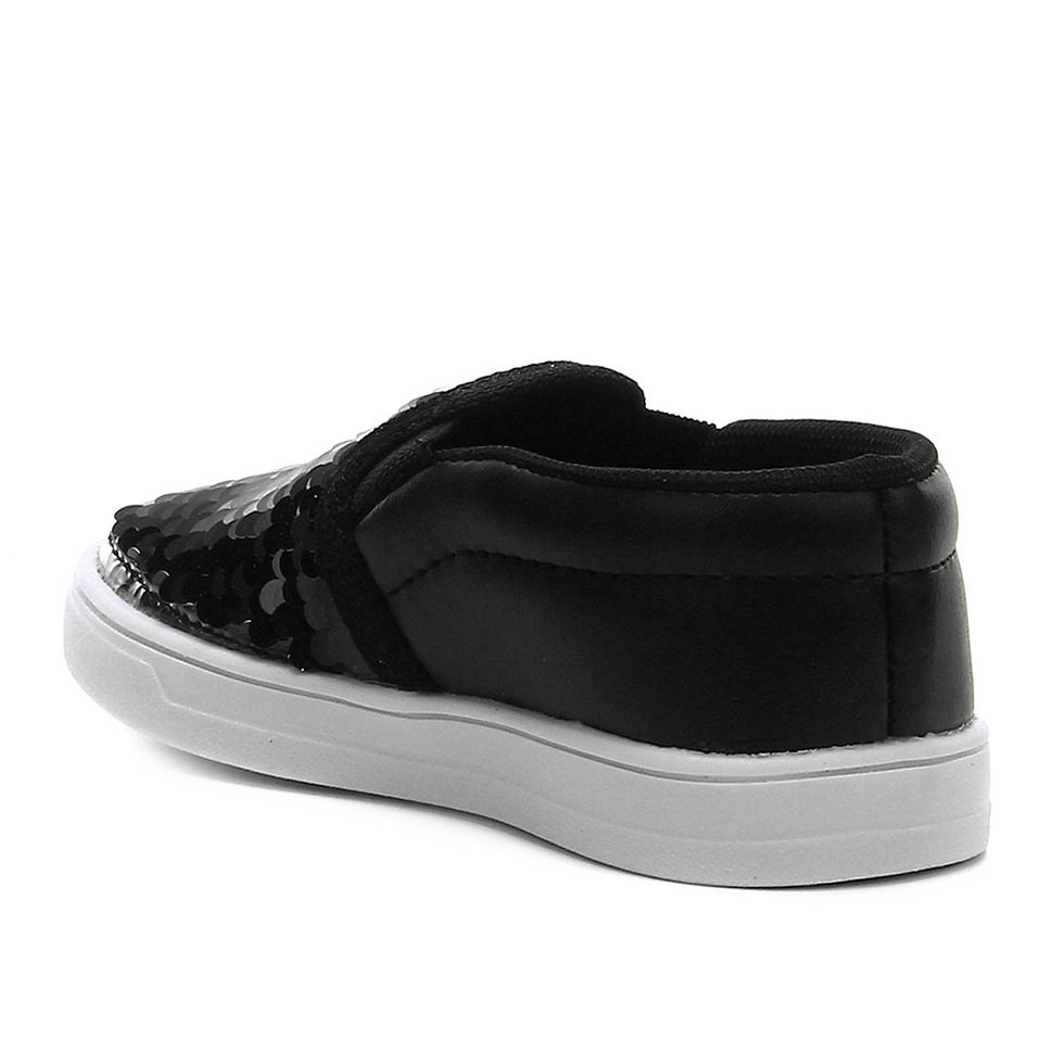 Miniatura: Slip On Infantil Paetê Feminino