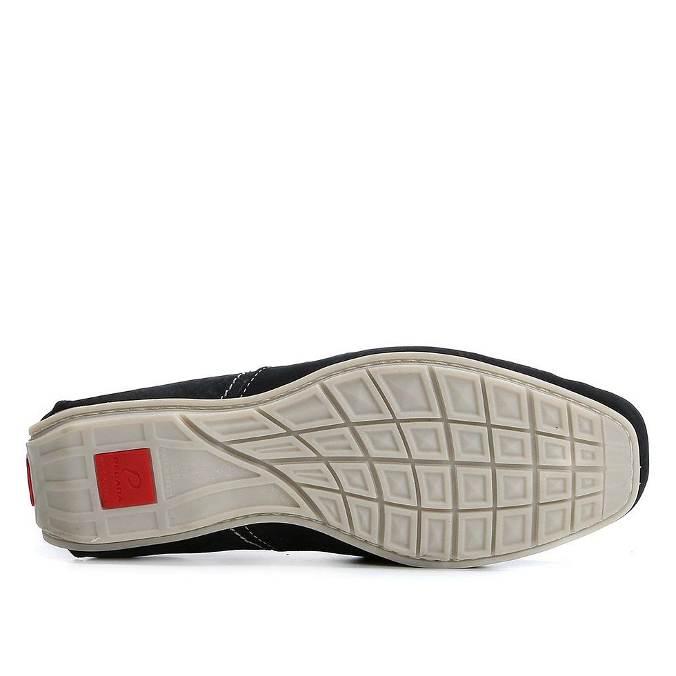 Miniatura: Mocassim Pegada Couro Masculino