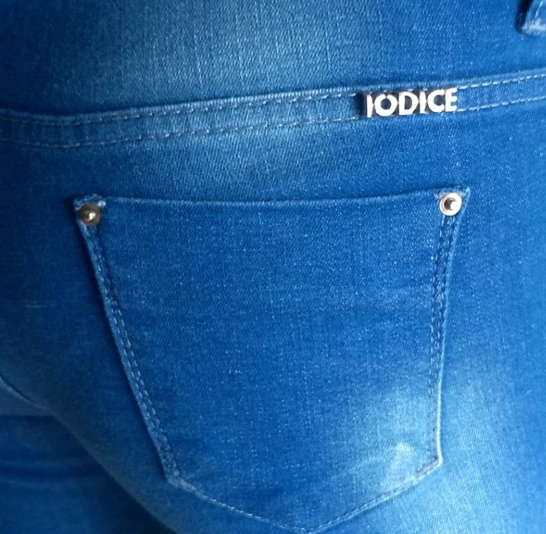 Miniatura: Calça Jeans Iódice Skinny Estonada Feminina
