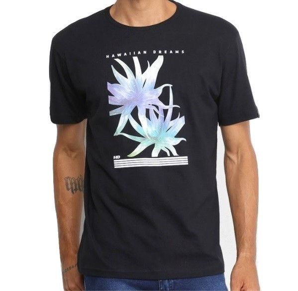 Miniatura: Camiseta HD Flower Masculina