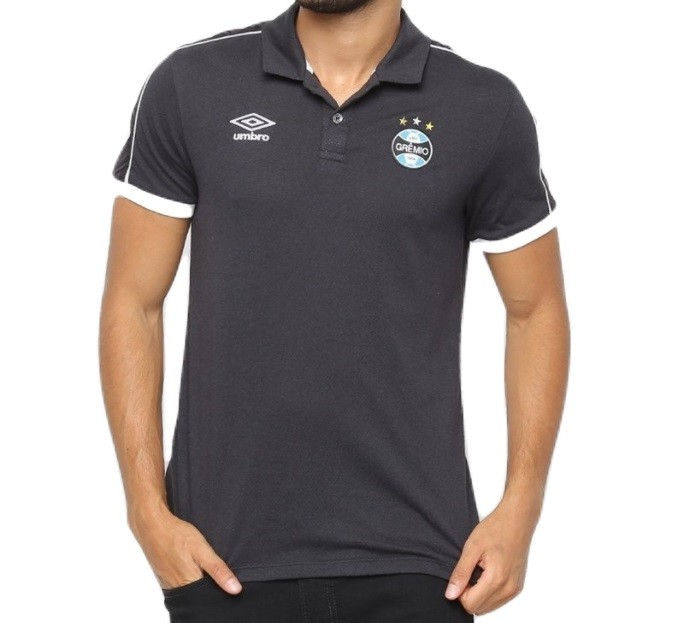 Miniatura: Camisa Polo Grêmio Umbro Viagem Oficial