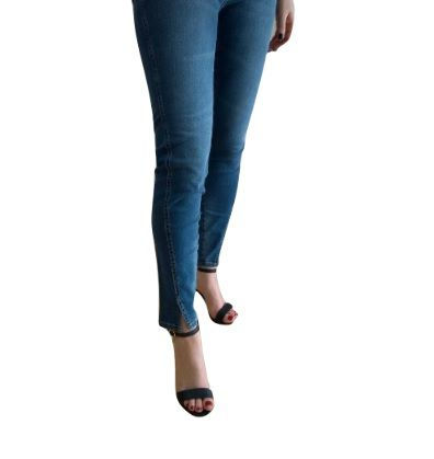 Miniatura: Calça Jeans Triton Skinny Recorte Barra Feminina
