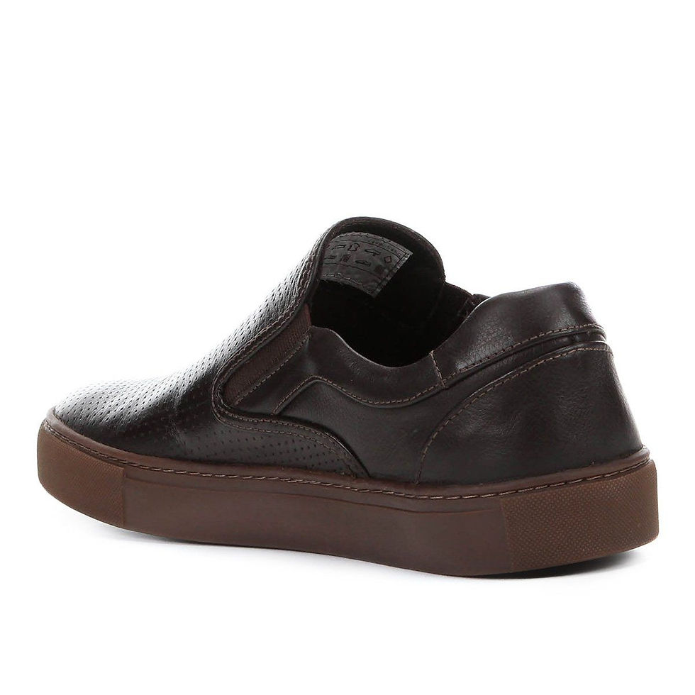 Miniatura: Tênis Ferracini Couro Slip On