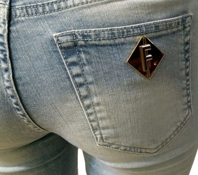 Miniatura: Calça Jeans Forum Flare Trançada