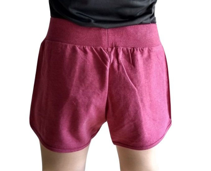 Miniatura: Short de Moletom Rainha Feminino Rosa