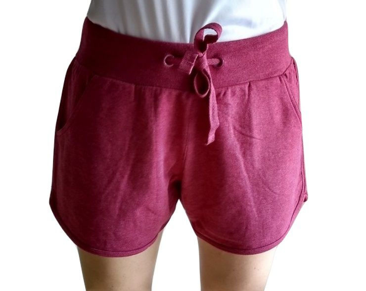 Miniatura: Short de Moletom Rainha Feminino Rosa