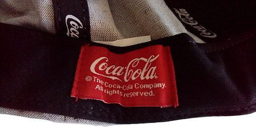 Miniatura: Boné Coca-Cola Enjoy Aba Reta
