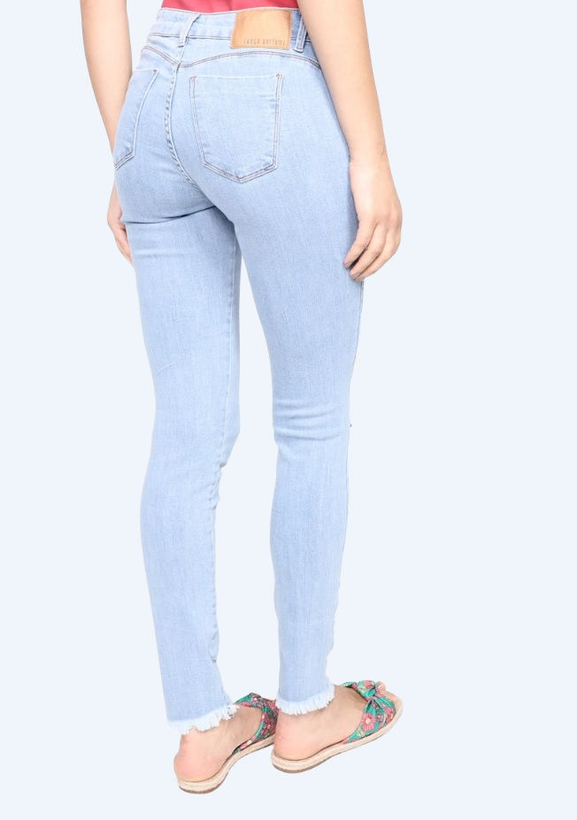 Miniatura: Calça Jeans Lança Perfume Skinny Feminina