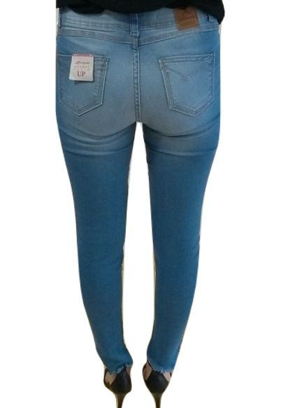 Miniatura: Calça Jeans Sawary Skinny Clara Barra Assimétrica