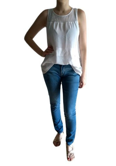 Miniatura: Calça Cantão Skinny Estonada Feminina