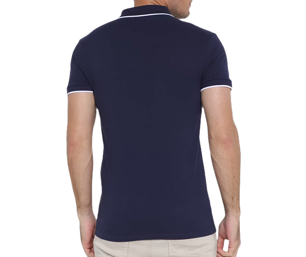 Miniatura: Camisa Polo Colcci Logo Bordado Friso Masculina