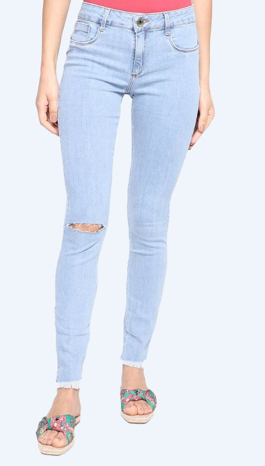 Miniatura: Calça Jeans Lança Perfume Skinny Feminina
