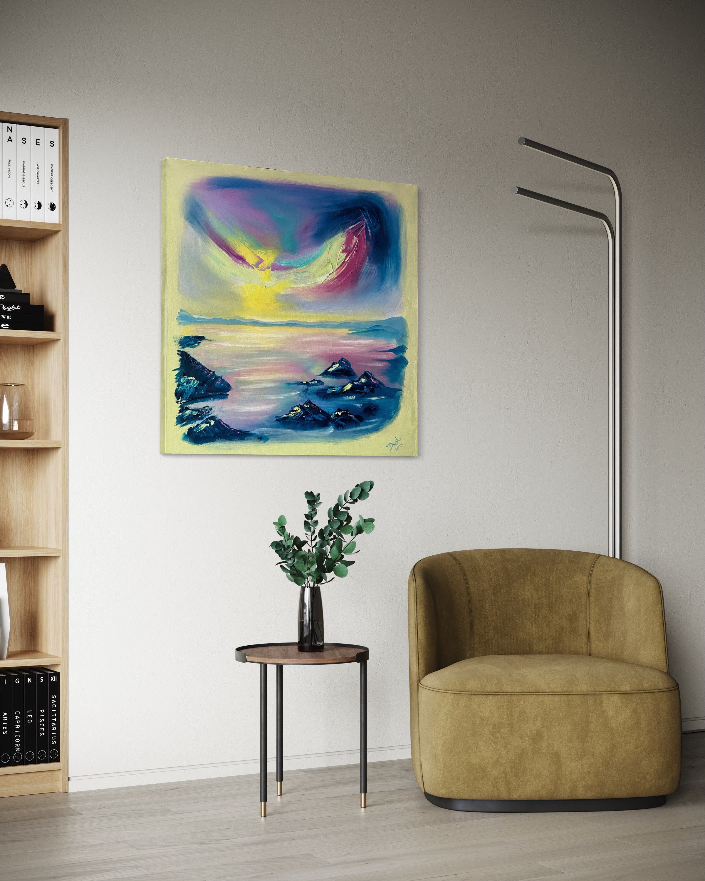 Gentle Tides of Green Serenity